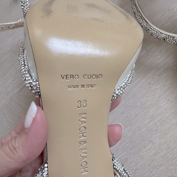 MACH & MACH Double Crystal Bow High Heel - Picture 11 of 14